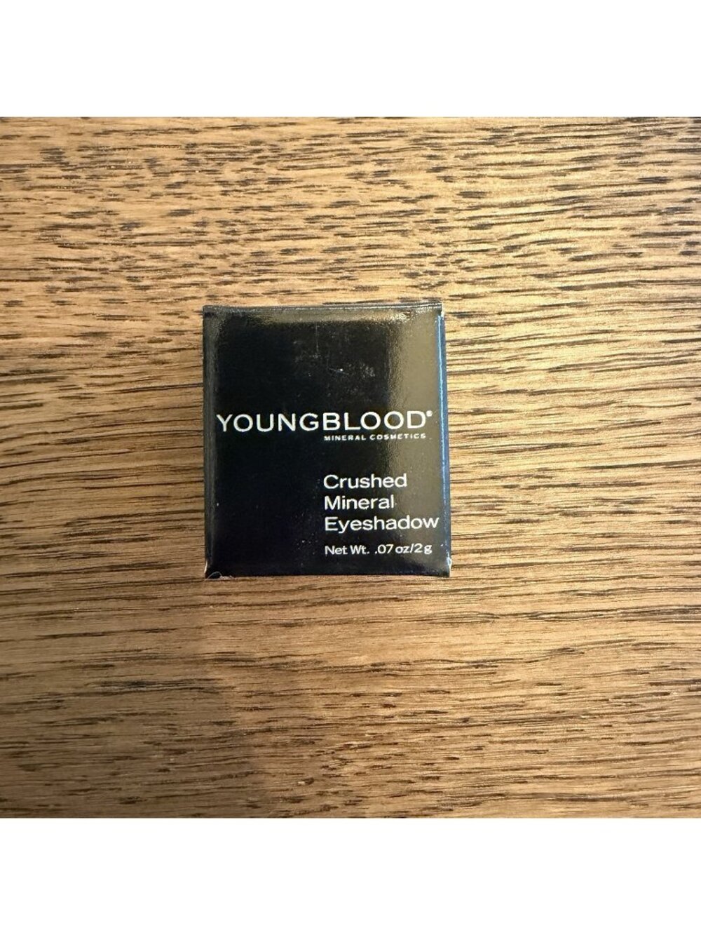Youngblood Mineral Cosmetics Crushed Mineral Eyeshadow Cashmere Brown Sealed New